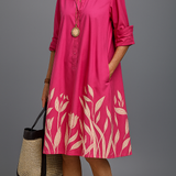 Mar | Vestido midi confortável