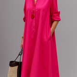 Melanie | Vestido midi sofisticado