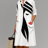 Catrina | Vestido midi confortável