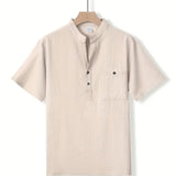 Cazel | Camisa elegante de mangas curtas