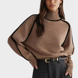 Bárbara - Blusa de Malha com Gola Alta