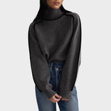 Bárbara - Blusa de Malha com Gola Alta