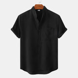 Cazel | Camisa Lisa de Algodão com Botões