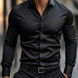 Cazel | Camisa elegante de mangas longas com botões