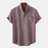 Cazel | Camisa Lisa de Algodão com Botões