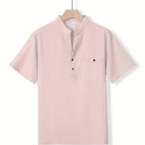 Cazel | Camisa elegante de mangas curtas