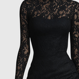 Verónica | vestido maxi de cetim preto