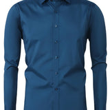 Cazel | Camisa elegante de mangas longas com botões