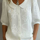 Aurélie™ | Blusa leve com padrão floral