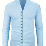 Cazel | Camisa leve em algodão de mangas longas