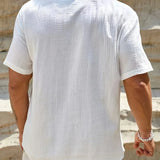 Cazel | Camisa de verão elegante com gola alta