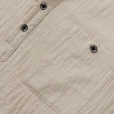 Cazel | Camisa elegante de mangas curtas