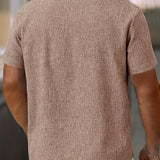 Cazel | Camisa de Manga Curta Leve em Mistura de Linho