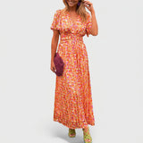 Sandra - Impressionante Vestido Maxi