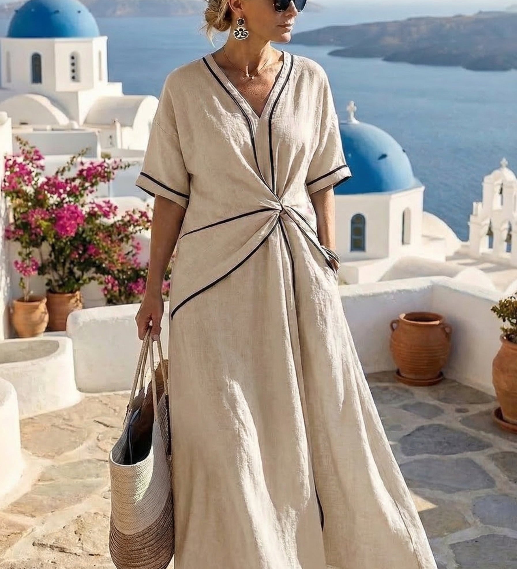 Santorini™ |  VESTIDO DE VERÃO