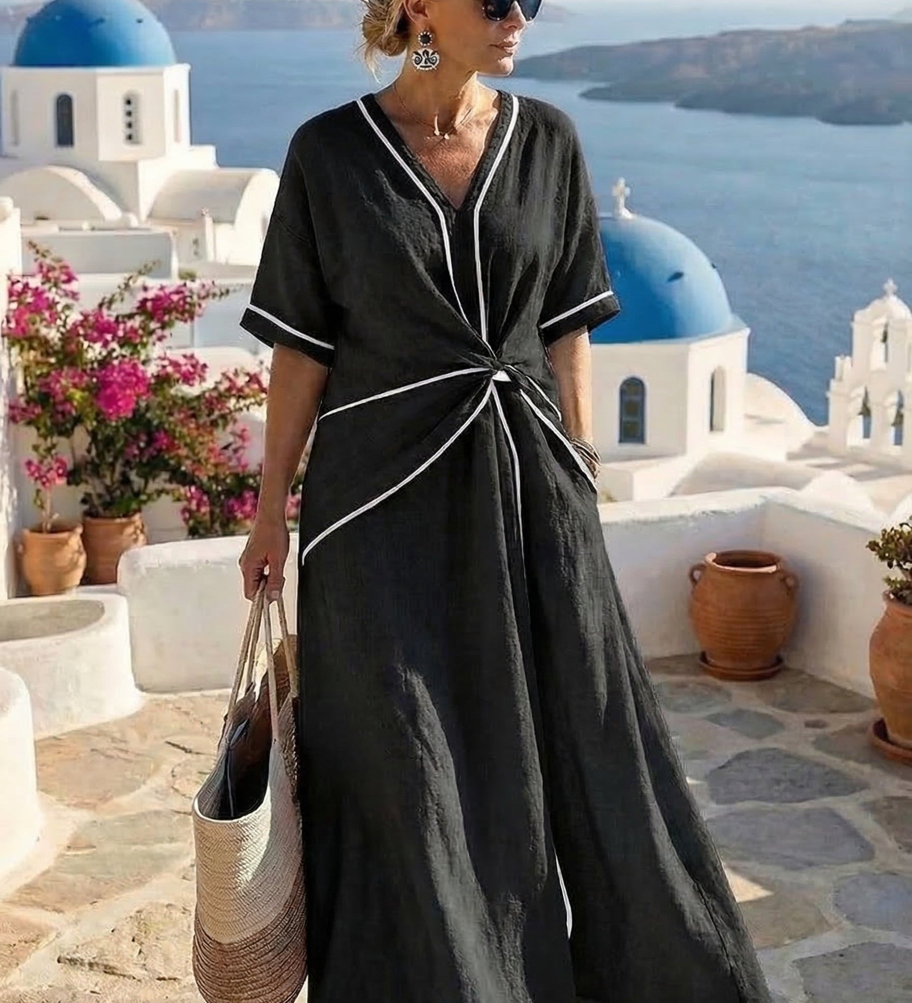 Santorini™ |  VESTIDO DE VERÃO
