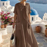 Fleur™ |  VESTIDO ELEGANTE COM BOLSOS