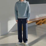 Cazel | Pullover Azure com fecho de zip a quarto