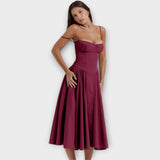 Gessiné - Mini Vestido Corsé Sem Mangas