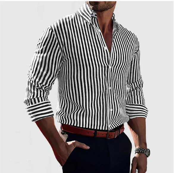 Cazel | Camisa Confidence às riscas