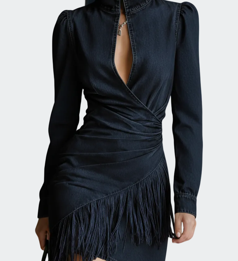 Vestido Mini Camilla em denim