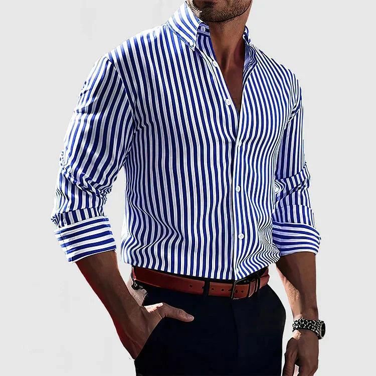 Cazel | Camisa Confidence às riscas