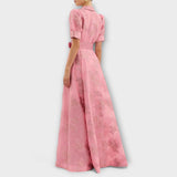 Anabela - Vestido com Mangas Curtas e Puff