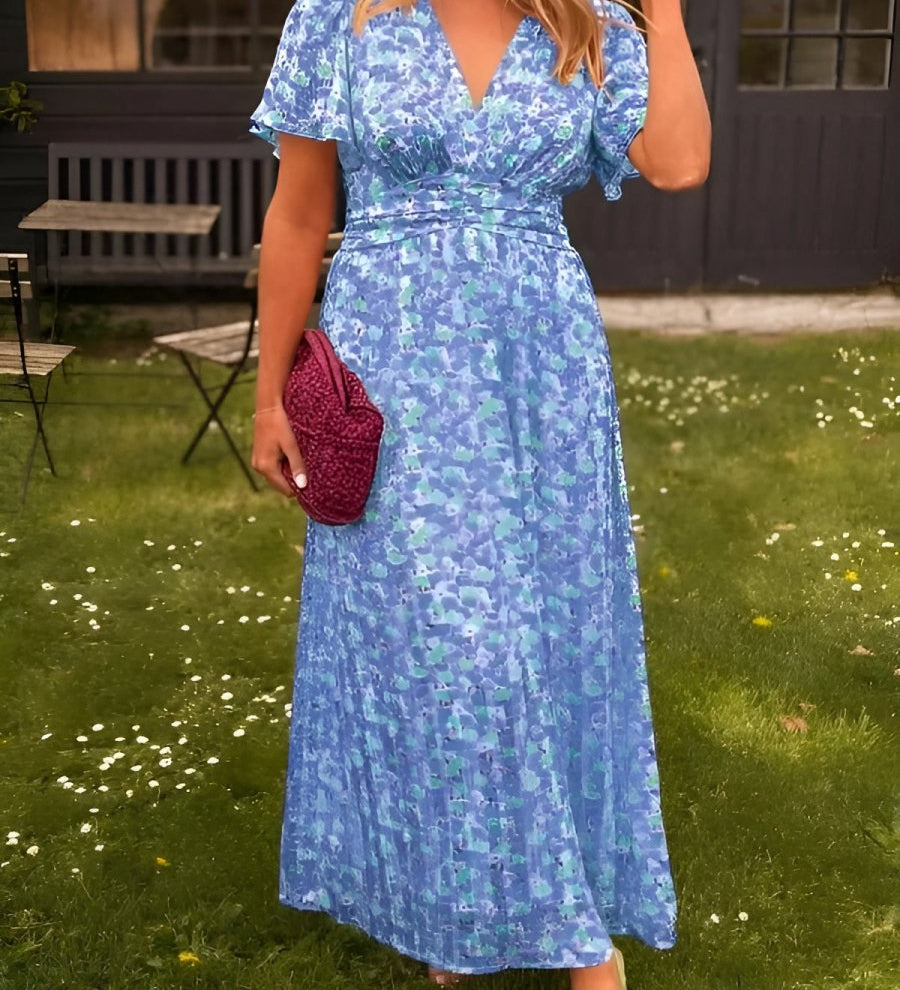 Sandra - Impressionante Vestido Maxi