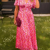 Sandra - Impressionante Vestido Maxi
