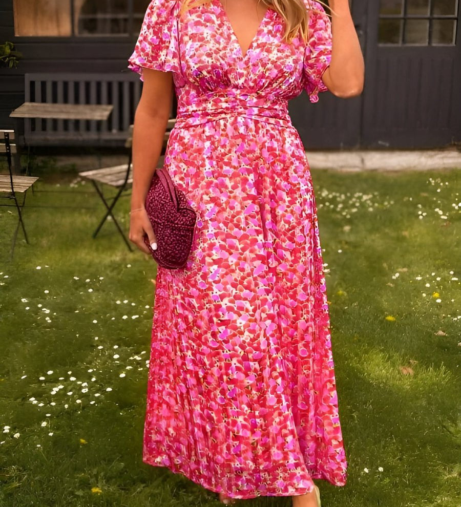 Sandra - Impressionante Vestido Maxi