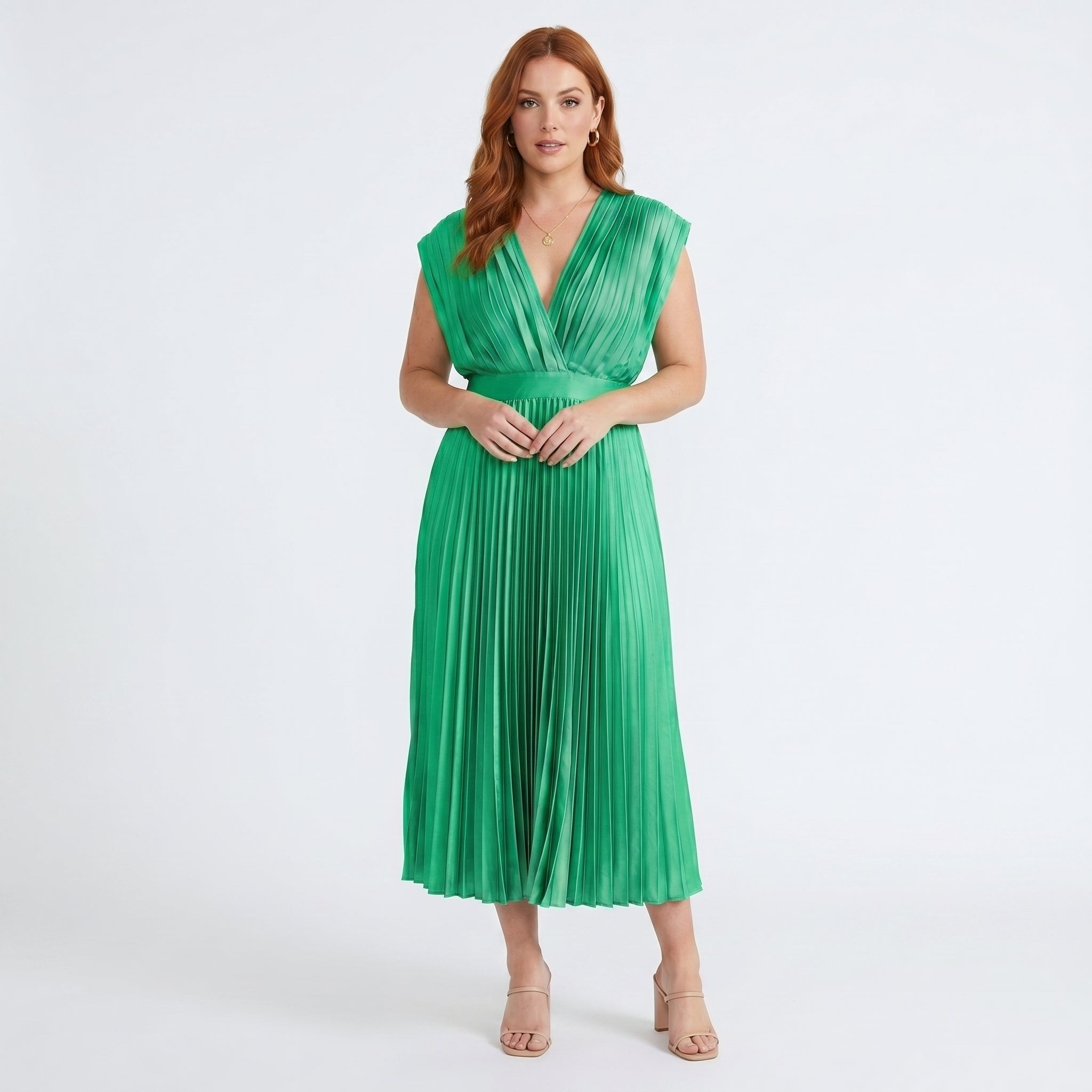 Eduarda - Elegante vestido midi
