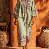 Celestina | Vestido Boémio com Bordados