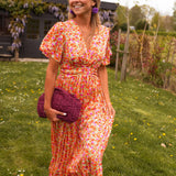 Sandra - Impressionante Vestido Maxi
