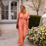 Sandra - Impressionante Vestido Maxi