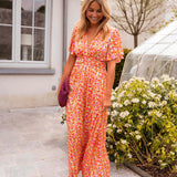 Sandra - Impressionante Vestido Maxi