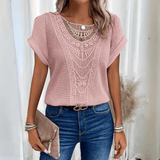 Clara – Top boémio em croché