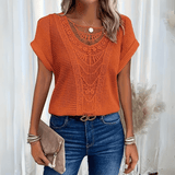 Clara – Top boémio em croché