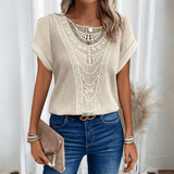Clara – Top boémio em croché