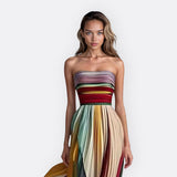 Lise - Vestido longo sem alças