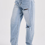 Calça Tropez - Lavagem Azul